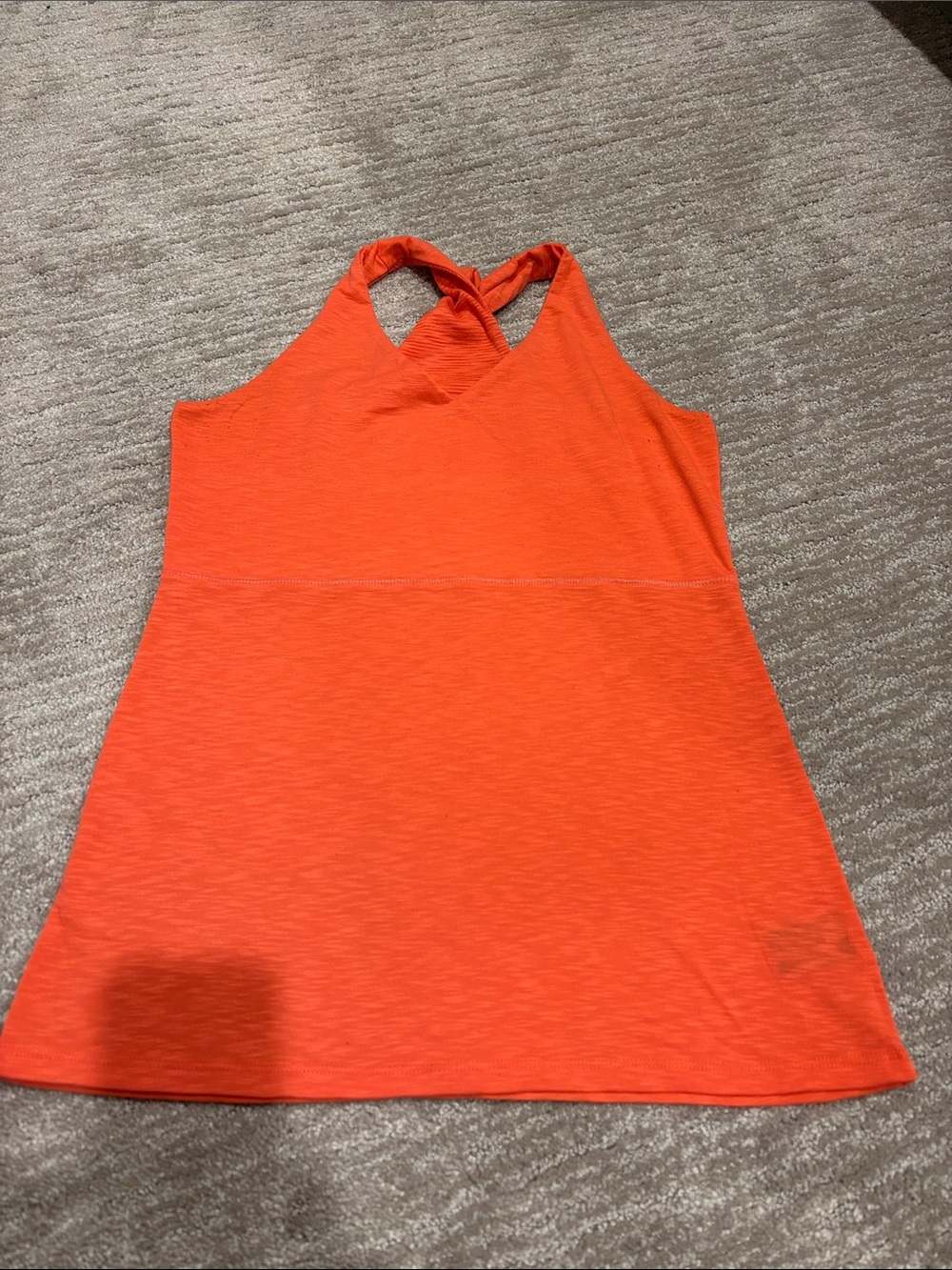 Kuhl orange heathered tank top. Size medium.